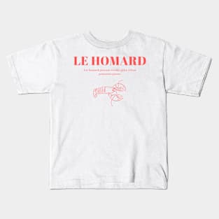 Le Homard Graphic Kids T-Shirt